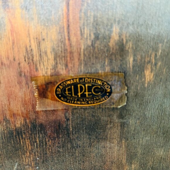 Vintage Art Repurposed Coal Box Brass Gallery Wall 15x10 Cottagecore Colonial - Picture 11 of 11